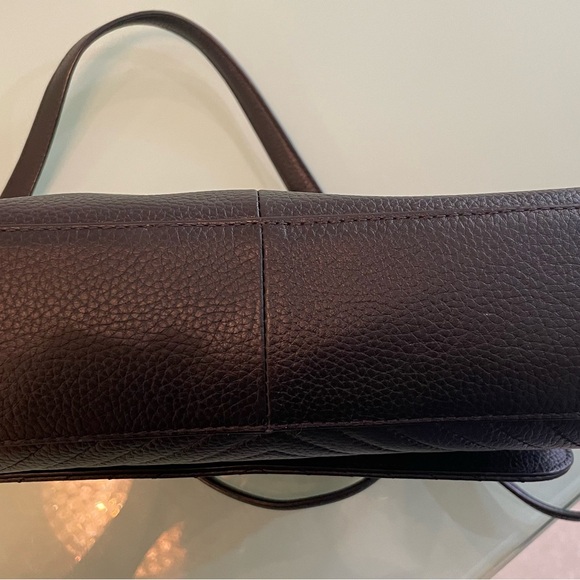 Karl Lagerfeld Paris Agyness Medium Shoulder Bag Black with silver hardware - Picture 7 of 7